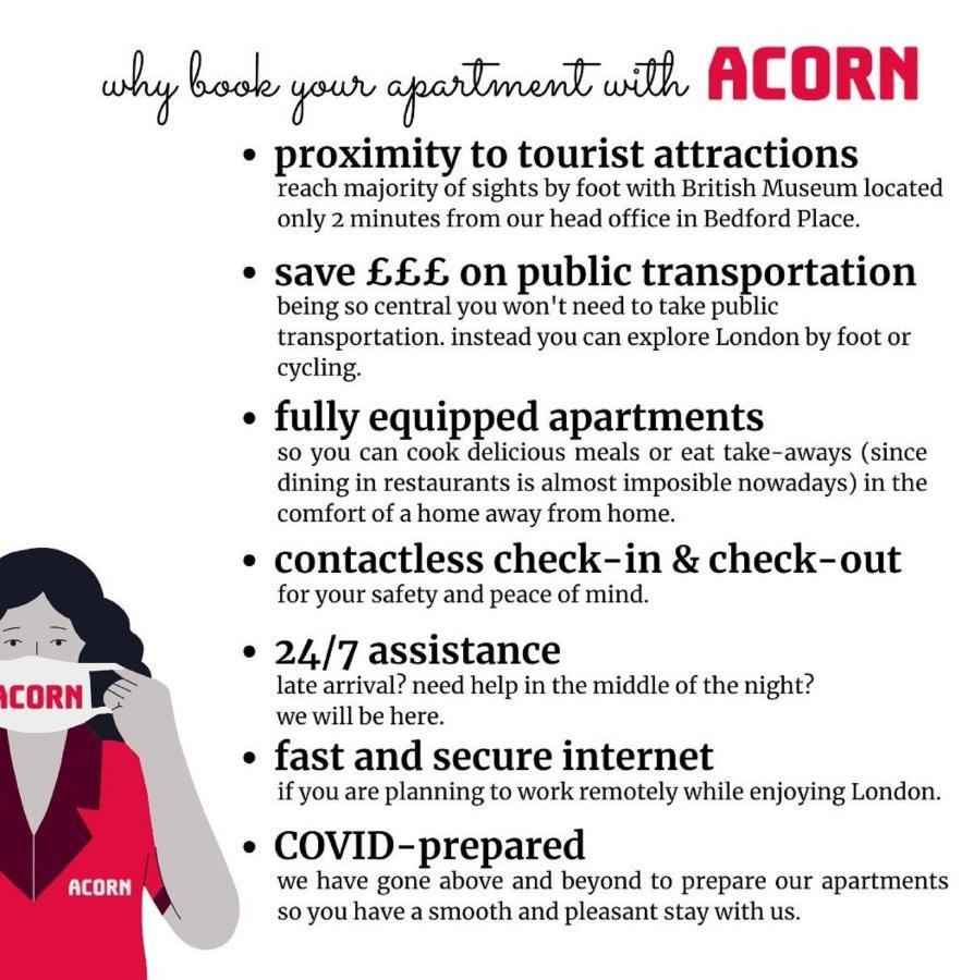 Acorn - Byng Place Apartments Londra Dış mekan fotoğraf